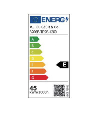 ΦΩΤΙΣΤΙΚΟ ΣΚΑΦΑΚΙ LED 22W 60CM 5000K 230V 2400LM PC ΣΤΕΓΑΝΟ ΙP65 UNIVERSE – 2-U009959