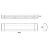 ΦΩΤΙΣΤΙΚΟ ΣΚΑΦΑΚΙ LED 36W 120CM 4000K 230V 3600LM PC UNIVERSE – 2-U009997