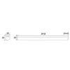 ΦΩΤΙΣΤΙΚΟ LED Τ5 4W 31CM CCT TUNABLE 3000/4000K 230V 350 lm ΜΕ ΚΑΛΩΔΙΟ 1,5Μ ΚΑΙ ΔΙΑΚΟΠΤΗ UNIVERSE – 2-U010283