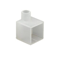 CORNER NEON ΤΑΠΑ ΤΡΟΦΟΔΟΣΙΑΣ 90° 24V UNIVERSE – 2-U011501