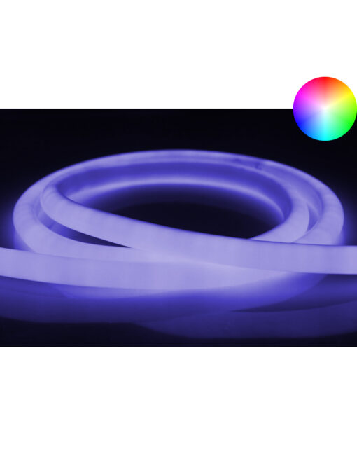 ROUND NEON FLEX LED ΤΑΙΝIA 10W RGB 220-240V 160° IP65 DIMMABLE UNIVERSE – 2-U011556