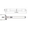 ΛΑΜΠΑ LED SMD T8 G13 10W 60cm 6500K (ΜΟΝΗΣ ΤΡΟΦΟΔΟΣΙΑΣ) 175-265V 950lm 330° UNIVERSE – 2-U011686