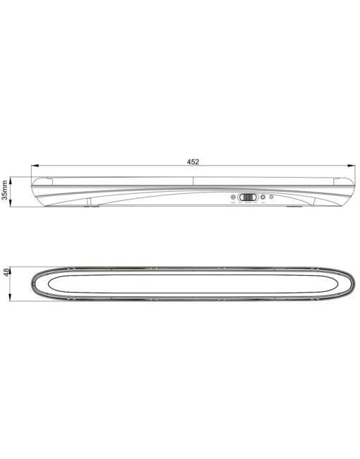 ΦΩΤΙΣΤΙΚΟ LED SMD 16W 6500Κ 230V ΕΠΑΝΑΦΟΡΤΙΖΟΜΕΝΟ ΜΕ ΜΠΑΤΑΡΙΑ Li-ion ΜΗ ΣΥΝΕΧΟΥΣ ΛΕΙΤΟΥΡΓΙΑΣ UNIVERSE – 2-U011853