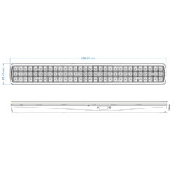 ΦΩΤΙΣΤΙΚΟ LED SMD 9W 6500Κ 230V ΕΠΑΝΑΦΟΡΤΙΖΟΜΕΝΟ ΜΕ ΜΠΑΤΑΡΙΑ Li-ion ΜΗ ΣΥΝΕΧΟΥΣ ΛΕΙΤΟΥΡΓΙΑΣ UNIVERSE – 2-U011860
