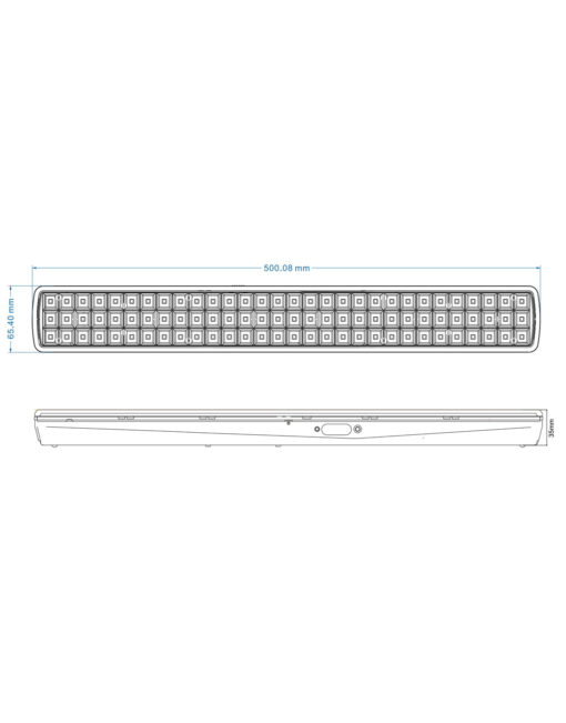 ΦΩΤΙΣΤΙΚΟ LED SMD 9W 6500Κ 230V ΕΠΑΝΑΦΟΡΤΙΖΟΜΕΝΟ ΜΕ ΜΠΑΤΑΡΙΑ Li-ion ΜΗ ΣΥΝΕΧΟΥΣ ΛΕΙΤΟΥΡΓΙΑΣ UNIVERSE – 2-U011860