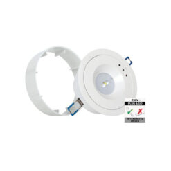 ΦΩΤΙΣΤΙΚΟ ΧΩΝΕΥΤΟ/ΕΞΩΤΕΡΙΚΟ LED SMD Φ130ΜΜ 3W 6500Κ 230V ΕΠΑΝΑΦΟΡΤΙΖΟΜΕΝΟ ΜΕ ΜΠΑΤΑΡΙΑ Li-ion –ΜΗ ΣΥΝΕΧΟΥΣ ΛΕΙΤΟΥΡΓΙΑΣ UNIVERSE – 2-U011877
