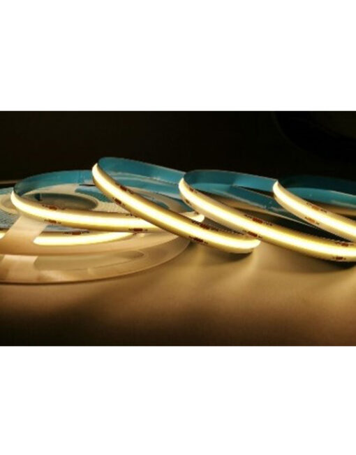 COB LED TAINIA 7W (392led/m-5mm) 3000K 24V 750lm 140° IP44 DIMMABLE 5M UNIVERSE – 2-U012775