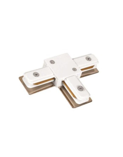 ΣΥΝΔΕΣΜΟΣ Τ ΓΙΑ ΡΑΓΑ ΜΟΝΟΦΑΣΙΚΗ ΤΕΤΡΑΓΩΝΗ 2 ΚΑΛΩΔΙΩΝ ΛΕΥΚΗ UNIVERSE – 2-U013192