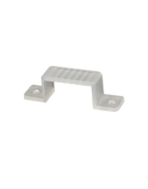 FLAT 144 CLIPS ΓΙΑ ΤΑΙΝΙΑ LED MONOC/RGB ΣΕΤ ΔΙΑΦΑΝΟ ΣΕΤ 10τεμ. UNIVERSE – 2-U013550
