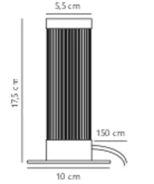 GALLOWAY Table E27 Table Black/Brass Metal Nordlux – 1-NR2011075003