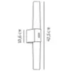 Helva Double Basic | Wall light | Wood Foil – 1-NR2015311004