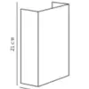 FOLD 15 Wall LED Wall White Aluminium, Plastic Nordlux – 1-NR2019051001