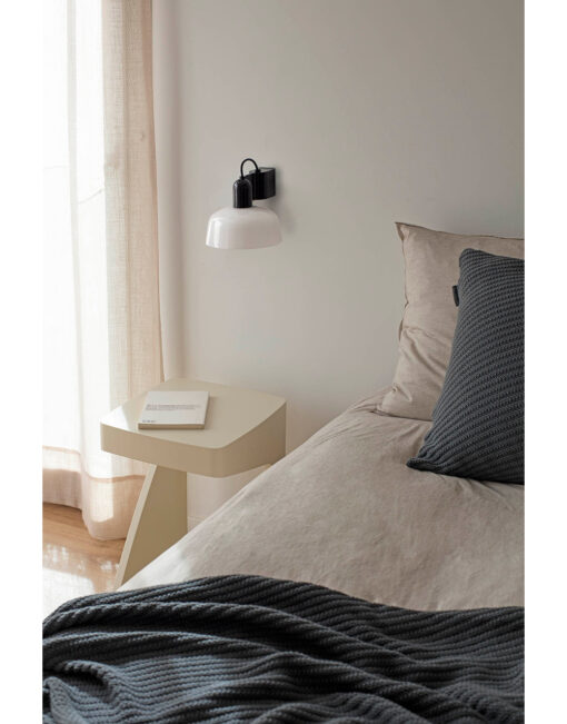 TATAWIN WHITE WALL LAMP 1xE27 – 1-FR20335-116
