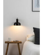 TATAWIN BLACK WALL LAMP 1xE27 – 1-FR20335-117