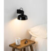 TATAWIN BLACK WALL LAMP 1xE27 – 1-FR20335-117