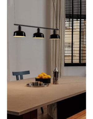 TATAWIN PENDANT LINEAL W/BLACK SHADE S 1xE27 – 1-FR20338-117