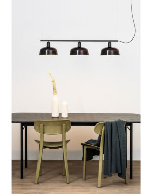 TATAWIN PENDANT LINEAL W/BLACK SHADE S 1xE27 – 1-FR20338-117