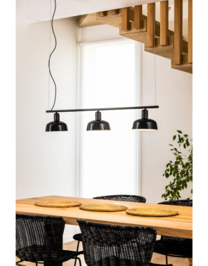 TATAWIN PENDANT LINEAL W/BLACK SHADE S 1xE27 – 1-FR20338-117