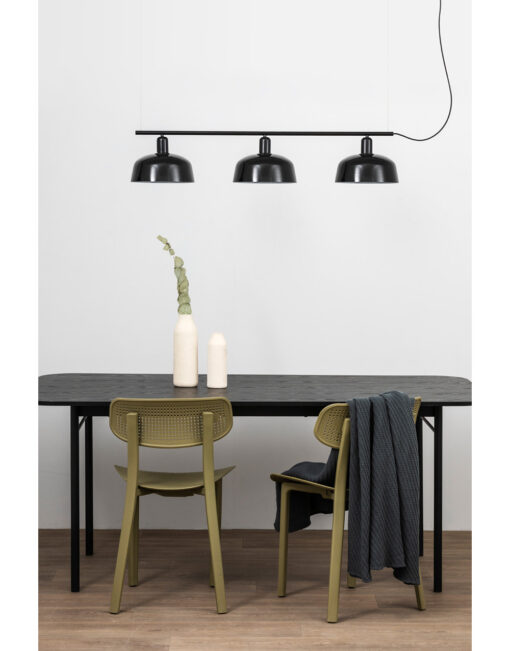 TATAWIN PENDANT LINEAL W/BLACK SHADE S 1xE27 – 1-FR20338-117