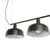 TATAWIN PENDANT LINEAL W/BLACK SHADE M 1xE27 – 1-FR20338-120