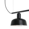 TATAWIN PENDANT LINEAL W/BLACK SHADE M 1xE27 – 1-FR20338-120