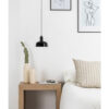 TATAWIN PENDANT SHADE S BLACK 1xE27 – 1-FR20339-117