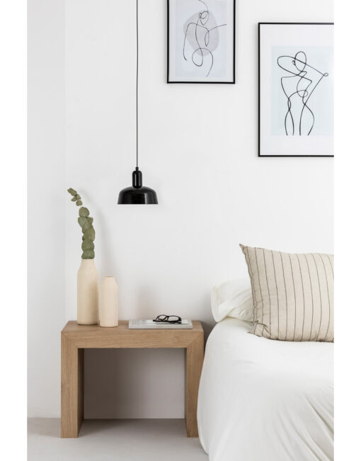 TATAWIN PENDANT SHADE S BLACK 1xE27 – 1-FR20339-117