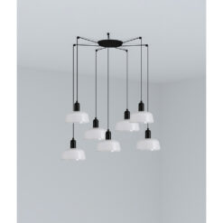 TATAWIN PENDANT SHADE S WHITE 1xE27 7L – 1-FR20340-116-7L