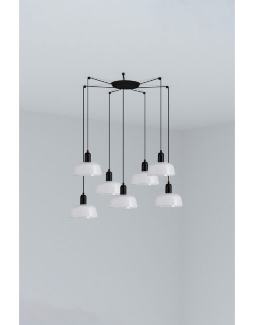 TATAWIN PENDANT SHADE S WHITE 1xE27 7L – 1-FR20340-116-7L