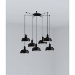TATAWIN PENDANT SHADE S BLACK 1xE27 7L – 1-FR20340-117-7L
