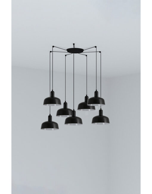 TATAWIN PENDANT SHADE S BLACK 1xE27 7L – 1-FR20340-117-7L