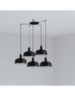 TATAWIN PENDANT SHADE M BLACK 1xE27 5L – 1-FR20340-120-5L