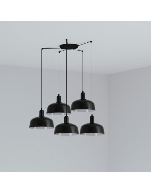 TATAWIN PENDANT SHADE M BLACK 1xE27 5L – 1-FR20340-120-5L