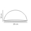 Scorpius | Wall light | Black – 1-NR2320731003
