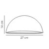 Scorpius Maxi | Wall light | Black – 1-NR2320721003