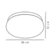 Foam | Ceiling light | White – 1-NR2210126001