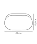Foam | Wall light | White – 1-NR2210131001