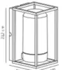 Griffin | Wall light | Smoked – 1-NR2218131047