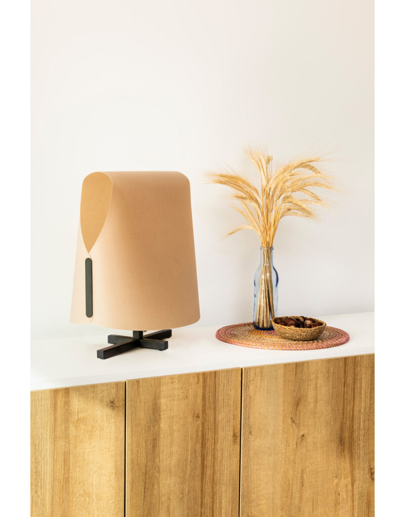 LUANG M 465 BLACK-CAMEL TABLE LAMP 1XE27 – 1-FR23002-58