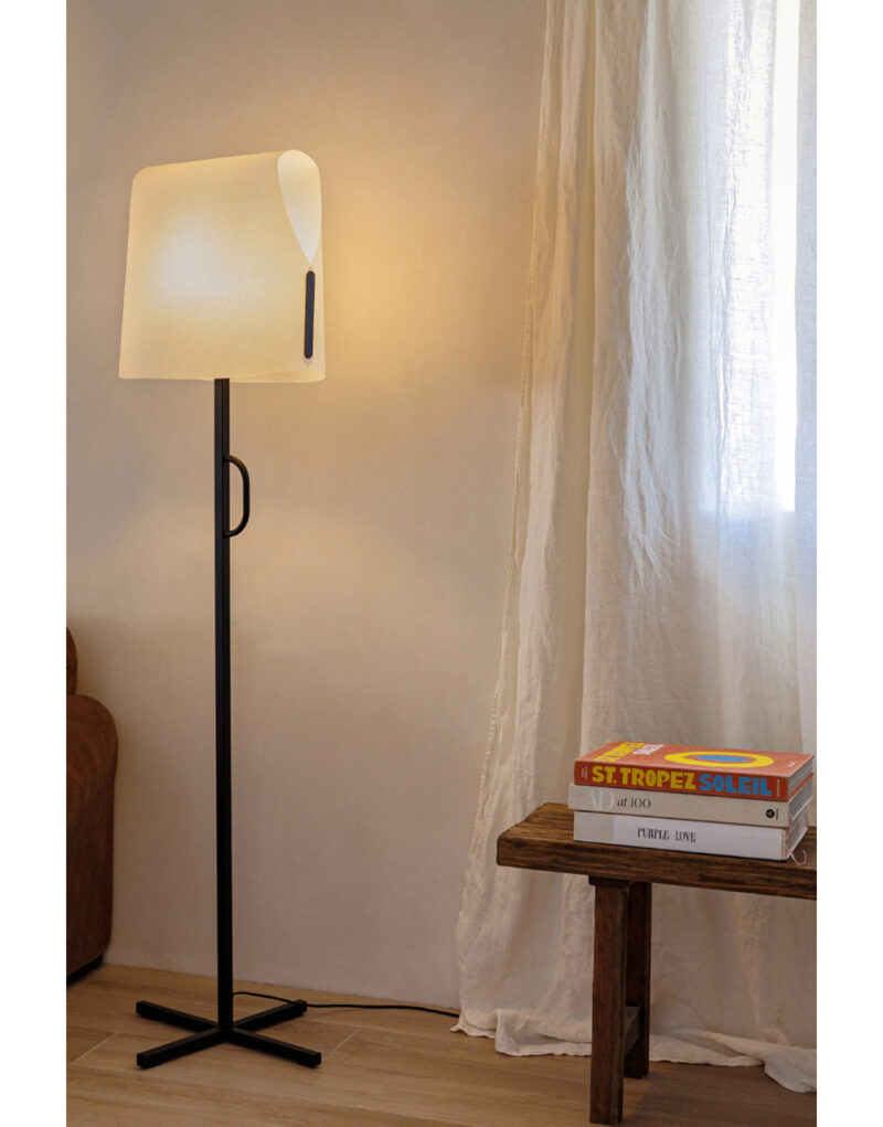 LUANG BLACK-BEIGE FLOOR LAMP 1XE27 – 1-FR23003-59