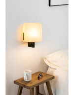 LUANG BLACK-BEIGE WALL LAMP 1XE27 – 1-FR23004-57