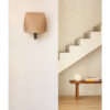 LUANG BLACK-CAMEL WALL LAMP 1XE27 – 1-FR23004-58