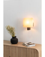 LUANG BLACK-CAMEL WALL LAMP 1XE27 – 1-FR23004-58