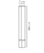Malaika 49 | Wall light | Black – 1-NR2310201003