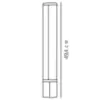 Malaika 49 | Wall light | White – 1-NR2310201001