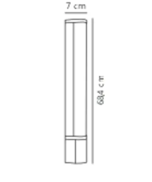 Malaika 68 | Wall light | Black – 1-NR2310221003