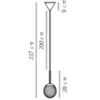 Chisell 15 | Pendant | Brass – 1-NR2312053035
