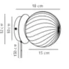 Chisell | Wall light | Brass – 1-NR2312111035