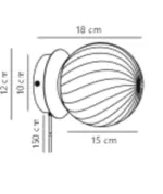 Chisell | Wall light | Brass – 1-NR2312111035