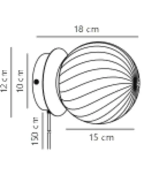 Chisell | Wall light | Brass – 1-NR2312111035